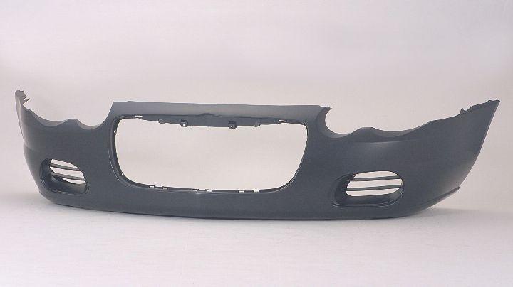 Bumper Front Chrysler Sebring Convertible 2004-2006 Primed Without Fog Hole , CH1000401