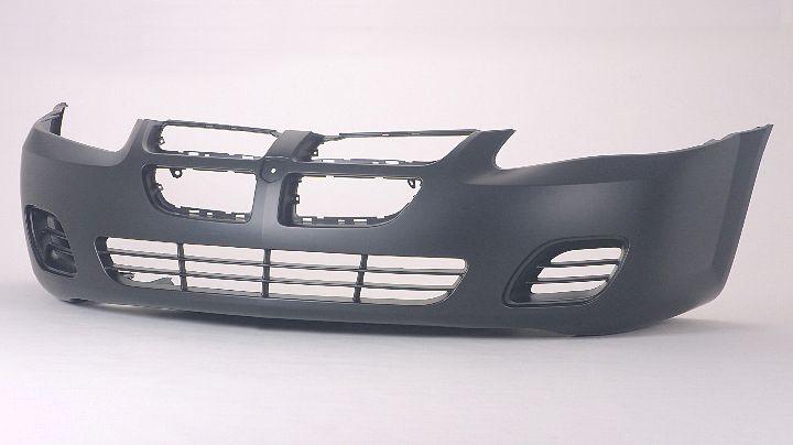 Bumper Front Dodge Stratus Sedan 2004-2006 Primed Without Fog Hole , CH1000407
