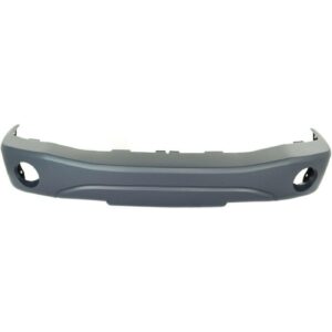 Bumper Front Dodge Durango 2004-2006 Primed With Fog Lamp Hole , CH1000418