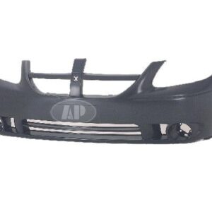 Bumper Front Dodge Caravan 2005-2007 Primed With Fog Lamp Hole Capa , CH1000430C