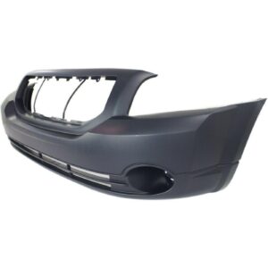 Bumper Front Dodge Caliber 2007-2012 Primed With Fog Lamp Hole Exclude Srt Capa , CH1000870C