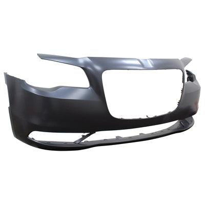 Bumper Front Chrysler 300 2015-2021 Primed Without Sensor/Tow Hook Hole Exclude Srt-8 Capa , CH1000A21C