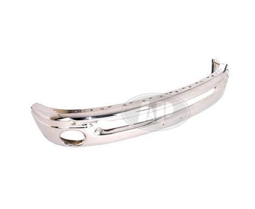 Bumper Face Bar Front Dodge Ram Mega Cab 2006-2009 Chrome Without Sport Pkg , CH1002373