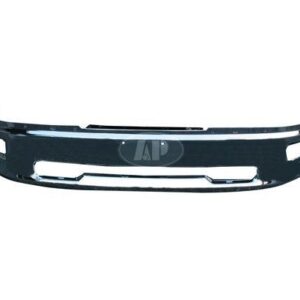 Bumper Face Bar Front Dodge Ram 1500 2011-2012 Chrome With Fog Lamp Hole Without Sport , CH1002386