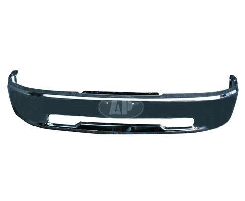 Bumper Face Bar Front Dodge Ram 1500 2009-2010 Chrome Without Fog Hole Without Sport , CH1002387