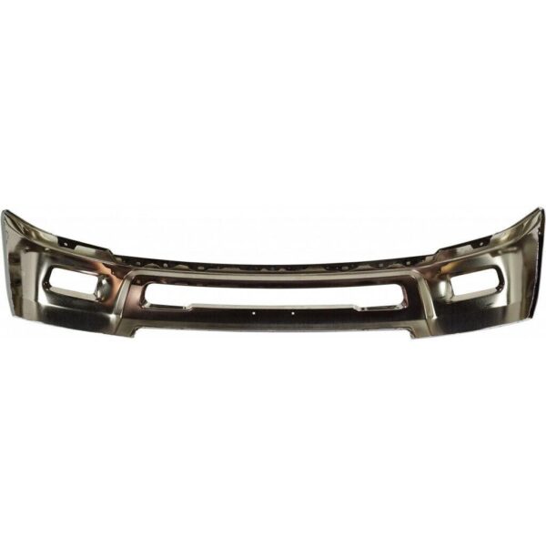 Bumper Face Bar Front Dodge Ram 2500 2011-2018 Chrome With Fog Lamp Hole , CH1002390 - Image 2