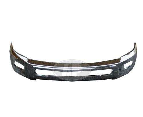Bumper Face Bar Front Dodge Ram 2500 2011-2018 Chrome With Fog Lamp Hole , CH1002390
