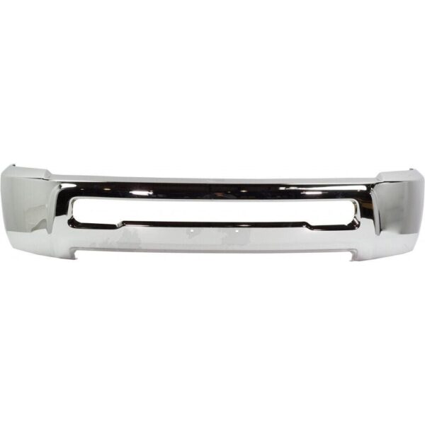 Bumper Face Bar Front Dodge Ram 2500 2010 Chrome Without Fog Hole , CH1002391 - Image 3