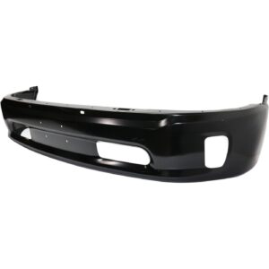 Bumper Face Bar Front Dodge Ram 1500 2013-2018 Ptm Without Sensor With Fog Lamp Hole , CH1002399