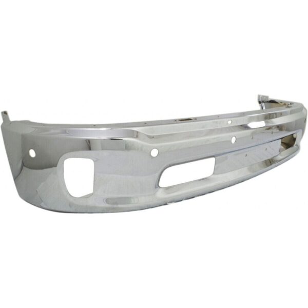 Bumper Face Bar Front Dodge Ram 1500 Classic 2019-2021 Chrome With Sensor With Fog Lamp Hole , CH1002402 - Image 4