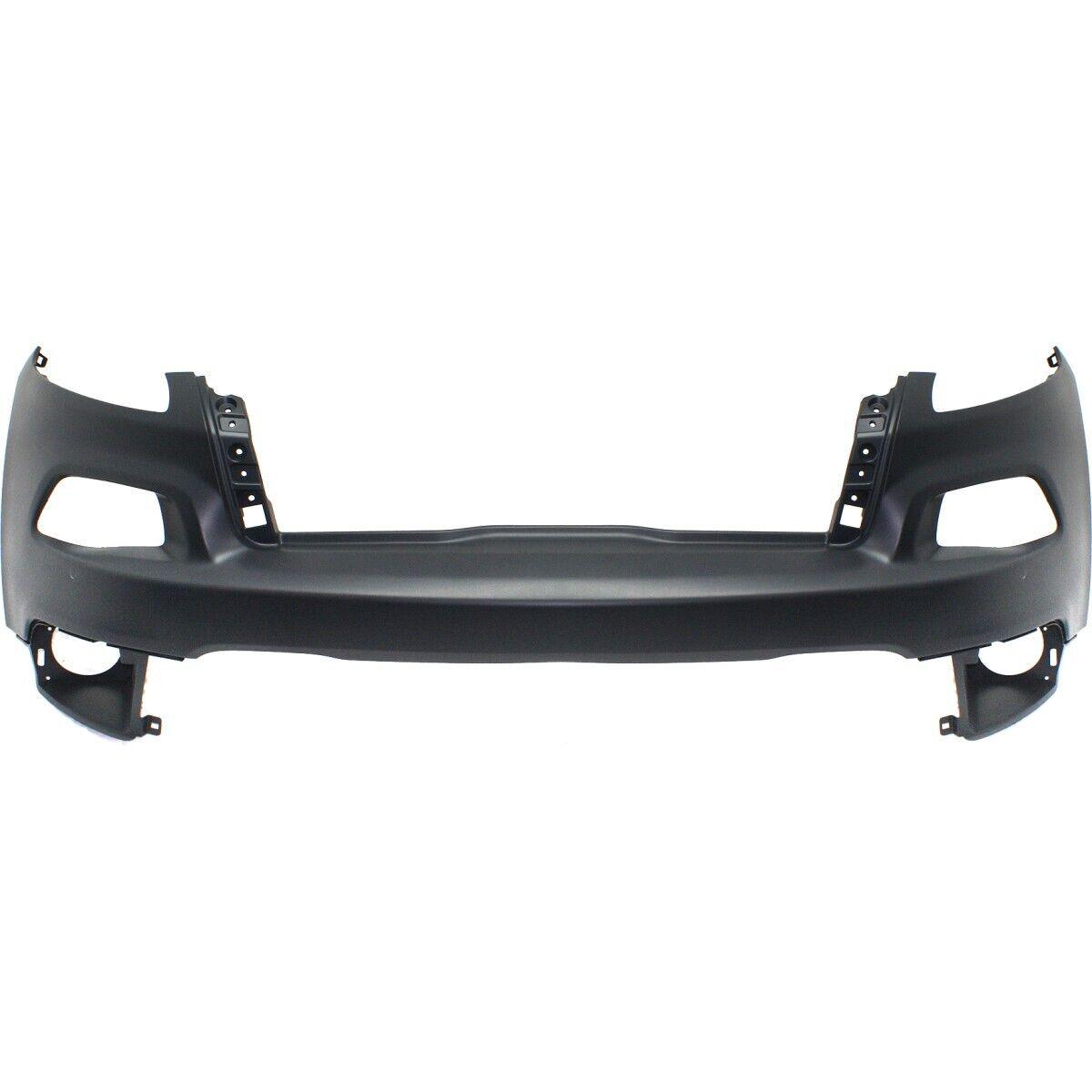 Bumper Upper Front Jeep Cherokee 2014-2018 Primed Without Sensor/Washer With Tow Exclude Traidriver Sideawk Model Capa , CH1014112C