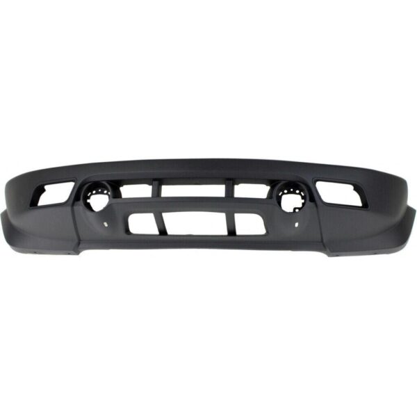 Bumper Lower Front Jeep Patriot 2011-2017 Textured Gray With Tow Hook Hole Without Mldg Hole , CH1015110 - Image 3