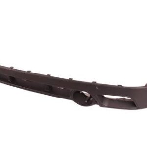Bumper Lower Front Jeep Patriot 2011-2017 Textured Gray With Tow Hook Hole Without Mldg Hole , CH1015110
