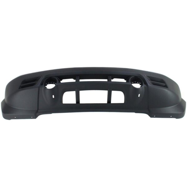 Bumper Lower Front Jeep Patriot 2011-2017 Textured Gray Without Tow Hook Hole Without Mldg Hole Capa , CH1015111C - Image 4