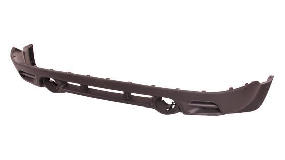 Bumper Lower Front Jeep Patriot 2011-2017 Textured Gray Without Tow Hook Hole Without Mldg Hole , CH1015111