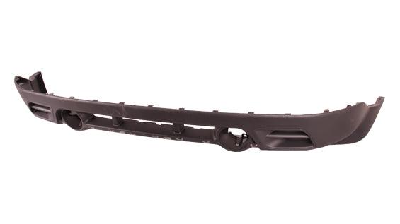 Bumper Lower Front Jeep Patriot 2011-2017 Textured Gray Without Tow Hook Hole With Moulding Hole Capa , CH1015113C