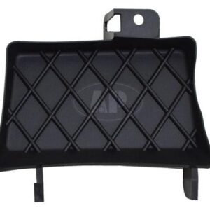 Tow Hook Cover Front Driver Side Jeep Grand Cherokee 2011-2013 Matte-Black Plastic , CH1029100