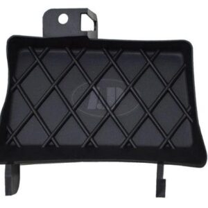 Tow Hook Cover Front Passenger Side Jeep Grand Cherokee 2011-2013 Matte-Black Plastic , CH1029101