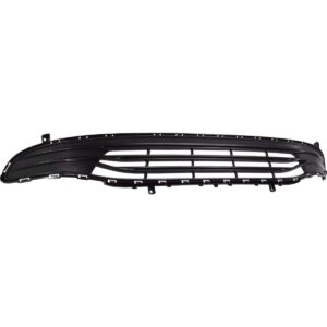 Grille Lower Chrysler Pacifica 2017-2020 Without Fog Lamp Matte Black Bar Style , CH1036160