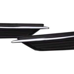 Fog Lamp Cover Front Driver Side Chrysler 200 Sedan 2011-2014 With Chrome Moulding , CH1038123