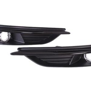 Fog Lamp Bezel Front Driver Side Chrysler 200 Convertible 2011-2014 With Black Molding , CH1038124