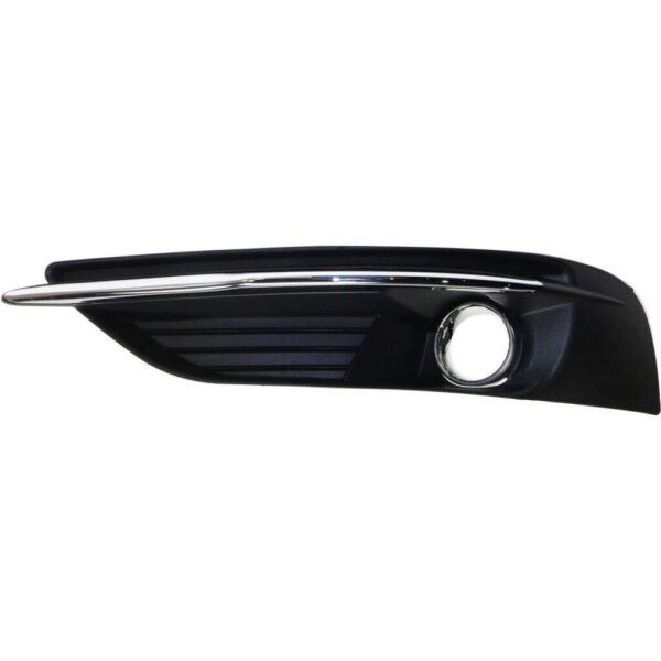 Fog Lamp Bezel Front Driver Side Chrysler 200 Sedan 2011-2014 With Chrome Moulding , CH1038125 - Image 2