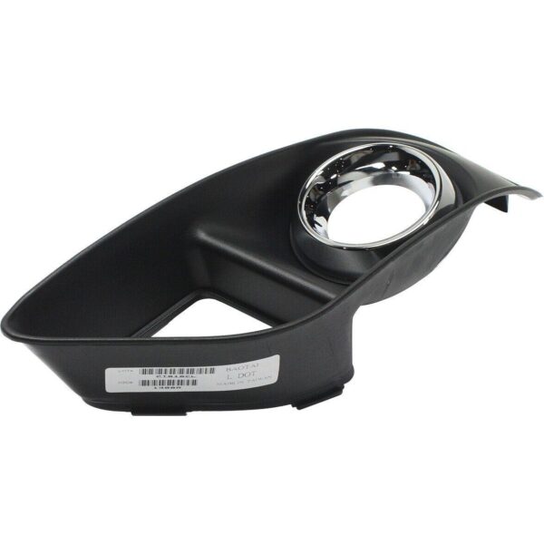 Fog Lamp Bezel Front Driver Side Chrysler 300 2012-2014 With Chrome Ring Srt-8 With Sensor , CH1038151 - Image 3