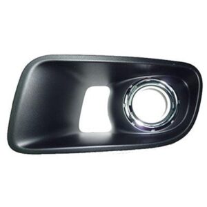 Fog Lamp Bezel Front Driver Side Dodge Charger 2012-2014 With Chrome Ring Srt-8 , CH1038153