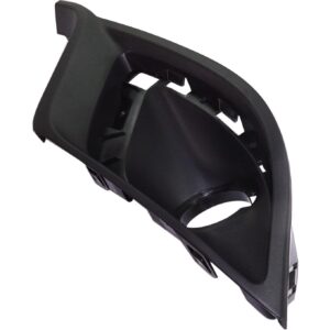 Fog Lamp Bezel Front Driver Side Dodge Durango 2014-2020 Exclude 18-19 Srt/Rt Model , CH1038164