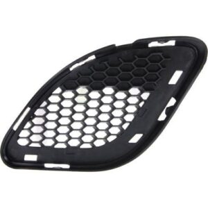 Grille Lower Outer Passenger Side Jeep Grand Cherokee 2012-2013 Matte-Black Srt-8 , CH1039136