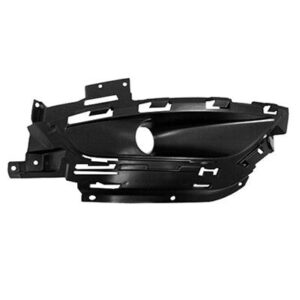 Fog Lamp Bezel Front Passenger Side Chrysler 200 Sedan 2015-2017 Chrome With Fogs Without Adaptive Cruise/Led , CH1039158