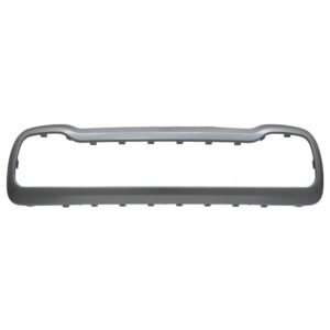 Grille Molding Front Center Jeep Renegade 2015-2023 Dark Gray Finish , Ch1044138 - Hunt Parts