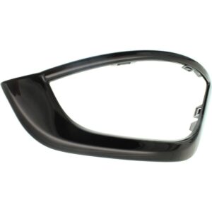 Fog Lamp Trim Front Driver Side Chrysler Pacifica Hybrid 2017-2020 Black Primed , CH1046114