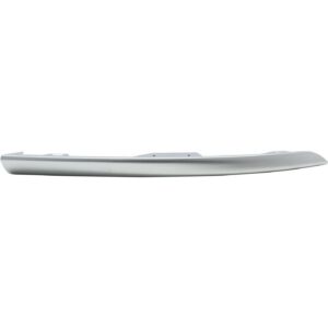 Bumper Moulding Front Lower Driver Side Jeep Grand Cherokee 2017-2021 Satin Chrome Finish Summit Model , CH1046119