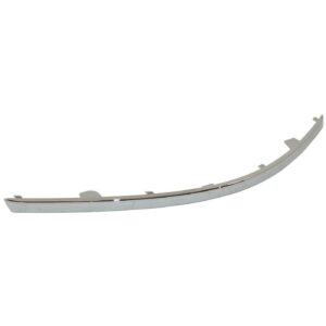 Bumper Moulding Front Passenger Side Chrysler Town Country 2008-2010 Chrome , CH1047102