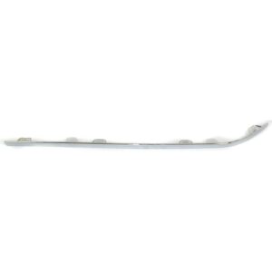 Bumper Strip Front Passenger Side Chrysler 300 2005-2010 Without H/Lp Wash Hole Chrome 3.5L , CH1059129