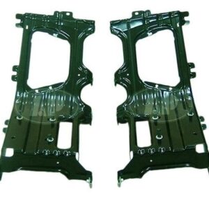 Bumper Bracket Kit Front Driver Side/Passenger Side Dodge Ram 1500 2009-2010 Steel , CH1061102