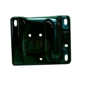 Bumper Bracket Front Driver Side Dodge Ram Mega Cab 2006-2009 Without Tow Hooks Beam To Frame Steel , CH1066135