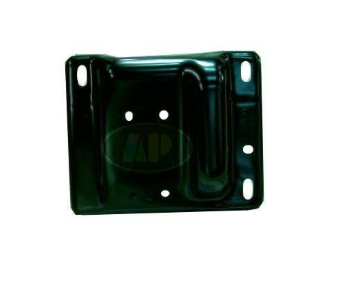 Bumper Bracket Front Driver Side Dodge Ram Mega Cab 2006-2009 Without Tow Hooks Beam To Frame Steel , CH1066135