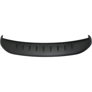 Valance Bumper Front Dodge Ram 1500 Classic 2019-2021 Matte-Black For 1 Piece Bumper , CH1090146