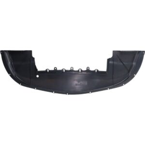 Valance Bumper Front Chrysler Sebring Sedan 2007-2010 Matte-Black Capa , CH1095117C