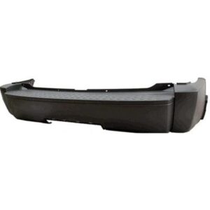 Bumper Rear Dodge Nitro 2007-2009 Matte-Black With Trailer Hitch Hole , CH1100880