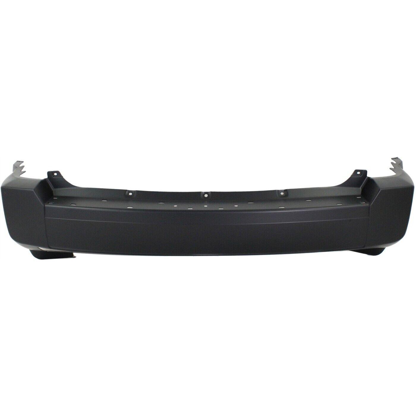 Bumper Rear Jeep Patriot 2007-2010 Primed With Tow Without Chrome Style , CH1100889