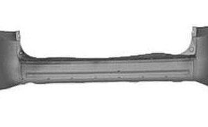 Bumper Rear Dodge Caravan 2008-2010 Primed With Sensor Hole , CH1100905