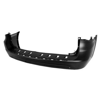 Bumper Rear Chrysler Town Country 2011-2016 Primed With Sensor Hole Capa , CH1100957C
