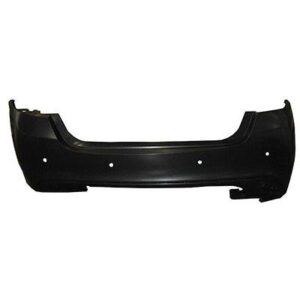 Bumper Rear Chrysler 200 Sedan 2015-2017 Primed 4Cyl With Sensor Without Active Park Assist , CH1100991