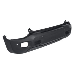 Bumper Rear Jeep Renegade 2015-2020 1Pc Style Without Trailer Hitch Hole With Sensor Without Tow Hook , CH1100A16
