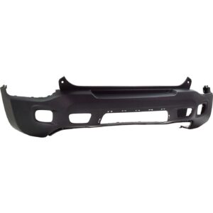 Bumper Rear Jeep Renegade 2015-2018 Without Sensor With Trailer Hitch (Will Require Center Applique)With Left Side Tow Hook Hole , CH1100A20