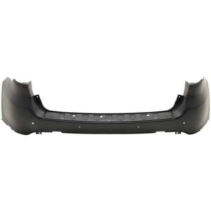 Bumper Rear Dodge Durango 2016-2021 Primed With Sensor Without Blind Spot Detection Brackets , CH1100A27