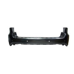 Bumper Rear Upper Dodge Durango 2016-2023 Primed With Sensor/Blind Spot Detection Brackets Capa , Ch1100A28C - Hunt Parts